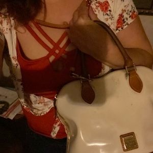 Dooley and Bourke purse , one size, off white